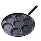 Egg Frying Pan 7-Cups Non Stick Multifunctional Aluminium Fried Cooker