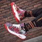 36-44 Men Sneakers Cartoon Basketball Shoes Non-slip Shockproof Lightweight Breathable Running Shoes