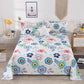 Old Coarse Cloth Sheets Three-piece Set Single-piece Cotton Thick Bedding Naked Sleeping Single Double Dormitory Washable and Foldable