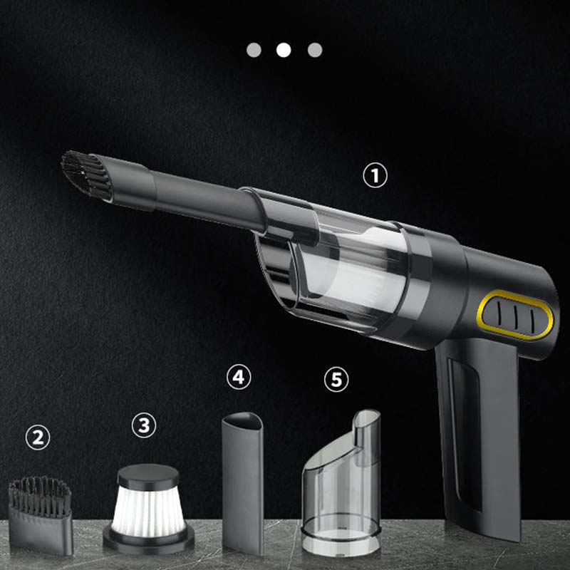 Wireless Vacuum Cleaner Small Mini Home Desktop Car Dual-use Strong Suction High Power Car Handheld Vacuum Cleaner