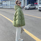 Winter Solid Color Down Padded Jacket, Short Student Padded Jacket, All-match Bread Jacket