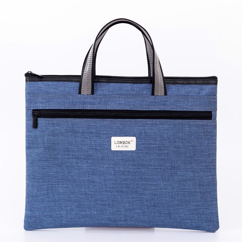 Student Large-capacity Oxford Canvas Bag Office Staff Portable Briefcase