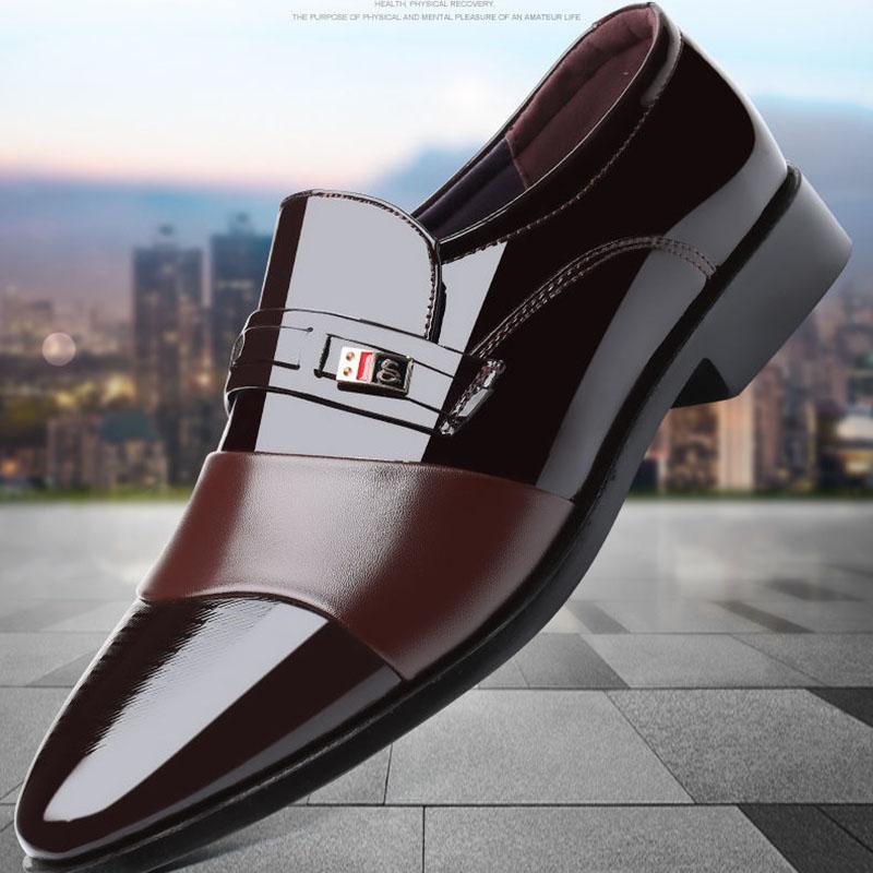 Men's Business Dress Shoes England Korean Casual Shoes Youth All-match Fashion Shoes