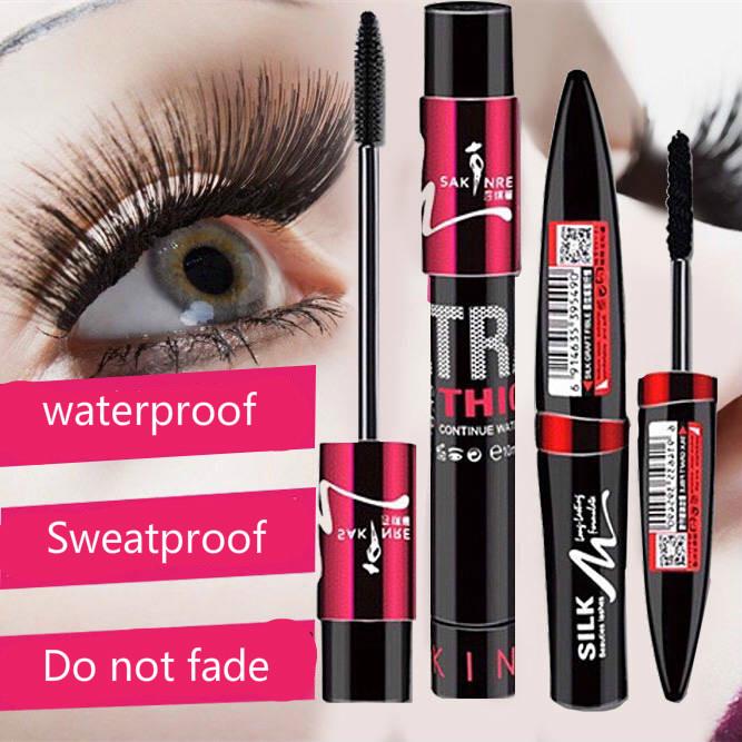 Send Mascara Mask Silk Grow Mascara Eyelash Curler Waterproof dense elongation without blooming suit