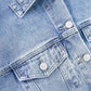 Denim Jacket Women's Spring and Autumn Korean Version All-match BF Loose Short Long-sleeved Retro Top Women's