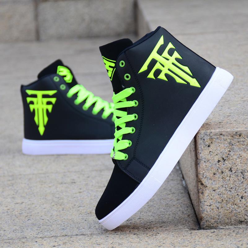 Men's Casual Shoes Canvas Botas Comfortable Sneakers High-top Fashion Loafers