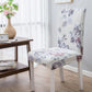 Printed Modern Chair Cover Spandex Stretch Elastic Chair Covers Seat Cover for Dining Room Hotel Wedding Banquet Cover