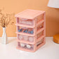 Capacity Cosmetic Storage Box Make Load Organizer Jewellery Nails Make Container Desktop Miscellaneous Storage Box