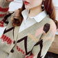 Sweater Cardigan Women Loose Student Knitted Sweater Coat Plus Size Plus Size Women's Clothing