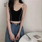 Korean Version of The Retro Contrast Color Girl No Steel Ring Small Chest Gathered Tube Top Bottoming Beautiful Back Vest-style Underwear Women's Bra