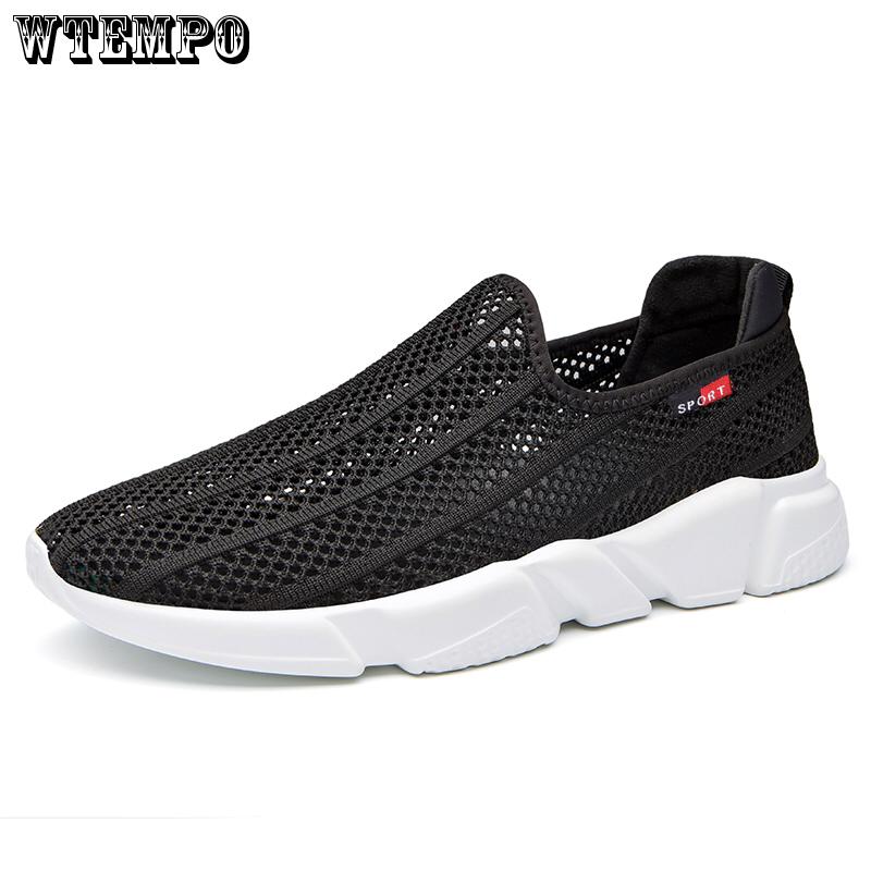 Light Weight Men Casual Shoes Mesh Breathable Outdoor Sneakers Men Summer Sandals for Men