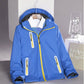 Couple Style Outdoor Jacket Windproof and Waterproof Winter Mountaineering Outdoor Clothing Plus Velvet Thickening Couple Style Jacket