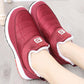 Cotton Shoes Women Old Beijing Cloth Shoes Mother Shoes Student Shoes Plus Velvet Thick Winter Women's Shoes Soft Bottom Non-slip Walking Shoes
