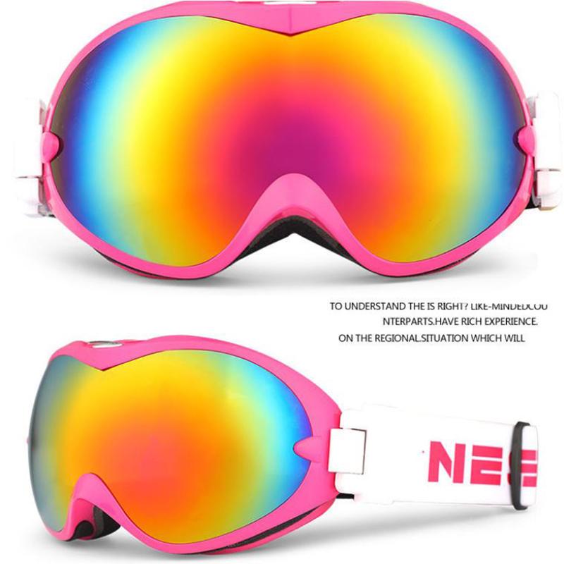 Ski Goggles Double Anti-fog Glasses for Men and Women Cocaine Myopia Glasses Adult Mountaineering Snow Protective Eyepiece Equipment