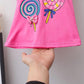 Girls' Suit Summer 1-2-3-4 Years Old Baby Baby Two-piece Short Sleeve Cute