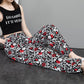 Summer Cool and Sunscreen Anti-mosquito Cotton Silk Beach Pants Cotton Silk Lantern Rayon Trousers Women Loose Harem Pants Feet Thin