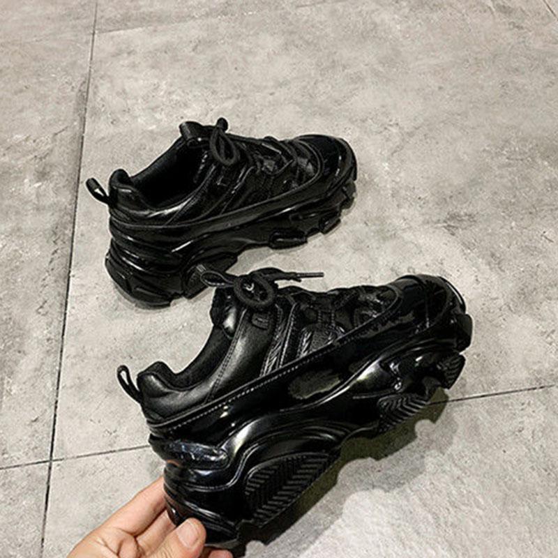 Women Sneakers Casuals Height Increasing Female Chunky Shoes thick-soled sports shoes casual running shoes