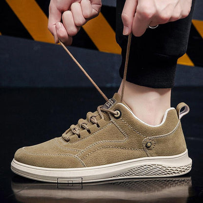 Men's Sneakers Fashion Versatile Lightweight Waterproof Non-Slip Running Shoes Canvas Shoes