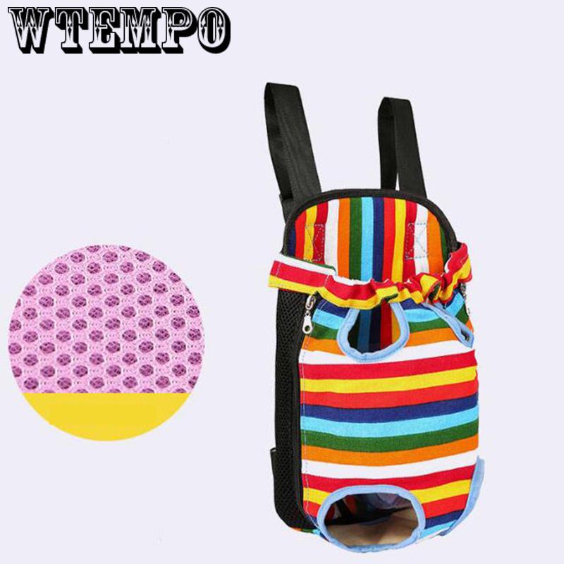 Pet backpack cat dog out breathable chest pack portable dog bag cat bag dog backpack Teddy bag