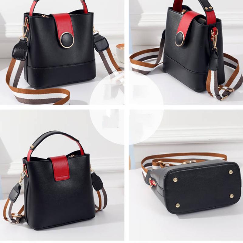 Handbag for women small square leather shoulder handbags organiser storage umbrella mini IPAD