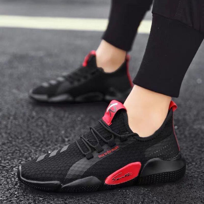 Men's Shoes Autumn Breathable Casual Korean Version of All-match Sports Running Shoes Men's Shoes