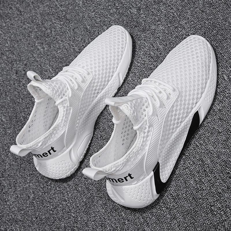 Running Shoes Men Fashion Mesh Sneakers Male Sport Shoes Lace-Up Lightweight Shoes Male Zapatos De Mujer Training Trainers Men