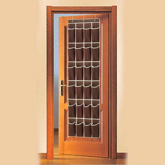 24 Pocket Shoe Storage Closet Holder Door Wall Hanging Organizer Rack Bag