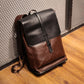 Genuine leather backpack retro leather college bags Travel anti theft computer Backpack for Men