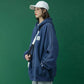Autumn and Winter Coat Women's Preppy Style Hooded Zipper Cardigan Sweater Ins All-match Korean Jacket Ladies Loose Casual Coat