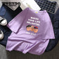 Fashion Plus Size Women T-shirt Cartoon Pattern Print Funny T-Shirt Women O-Neck Short Sleeve