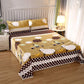 1.5/1.8/2m Bed Flannel Bed Sheet Single Double Coral Pile Blanket Double Sided Plush Bed Sheet Twin Queen King Size