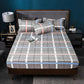 One-piece Waterproof Non-slip Mattress Cover Thick Sanded Bed Sheet Bed Cover Fully Enclosed Removable Mattress Cover