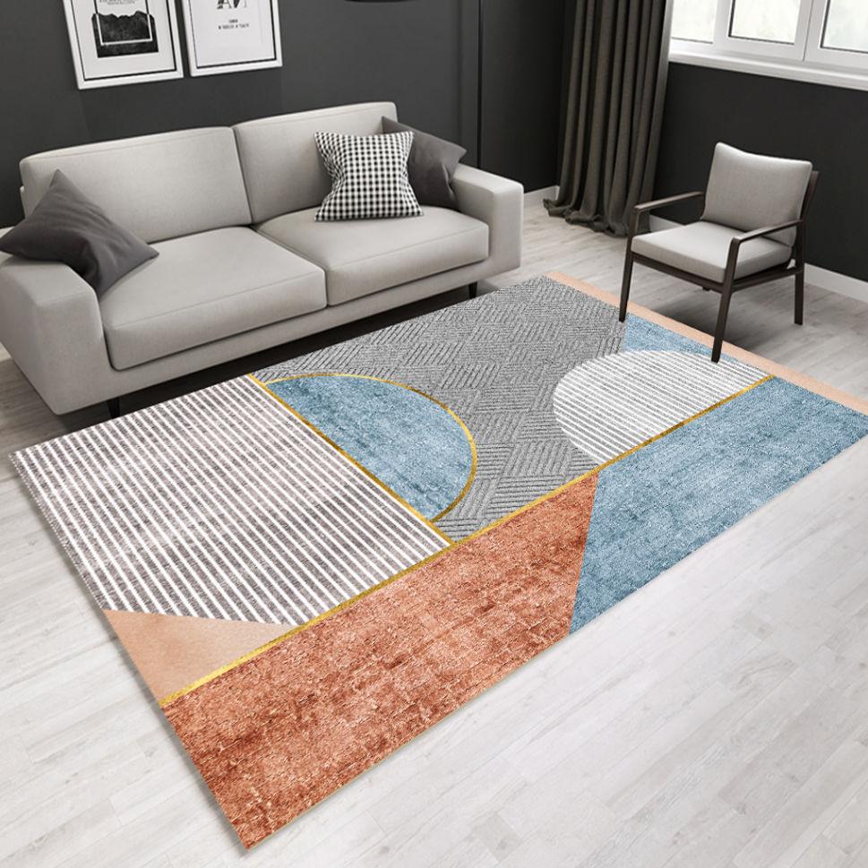 Nordic Modern Light Luxury Carpet Living Room Coffee Table Bedroom Bedside Blanket Simple Homestay Style Home Mat
