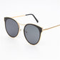 WTEMPO Summer Fashion Metal Big Frame Women Sunglasses   Colorful Lens Oversize Sunglasses Ladies