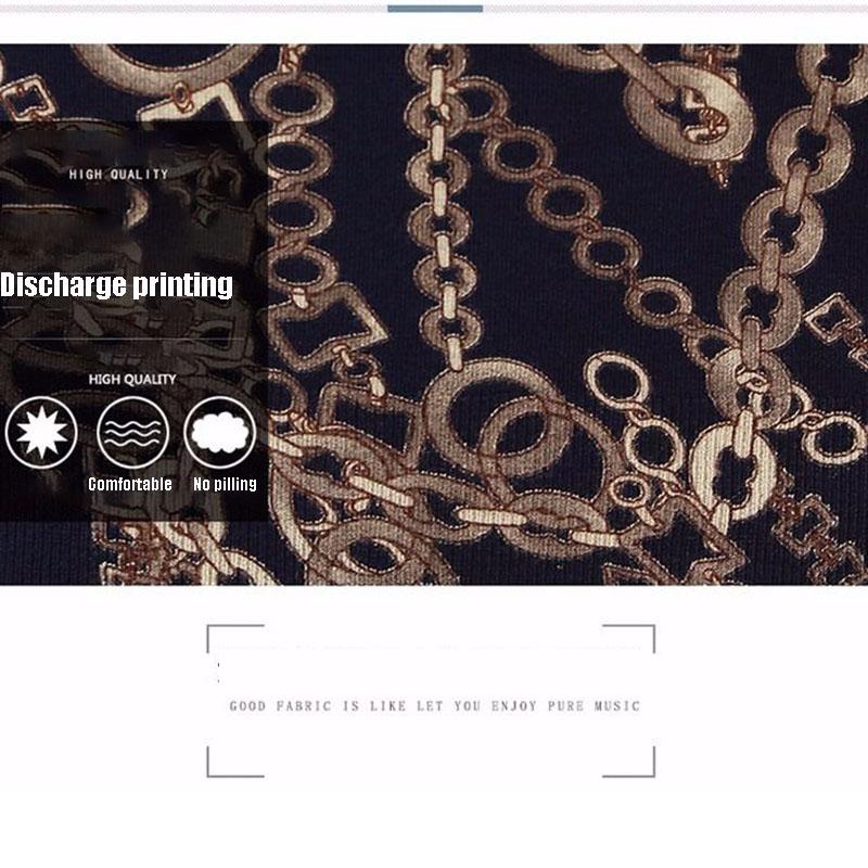 Vintage Ethnic Style Printed Woolen Sweater Women Loose O-Neck High-end Cashmere Sweater Wool Knit  Jumper Top