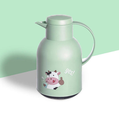 Insulation Pot Home Office Large-capacity Vacuum Thermos Portable Glass Liner Insulation Kettle Water Bottle