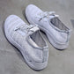 Clearance Women's Sports Shoes Korean Wild Women's Shoes Flat Casual Shoes Spring Students Mesh Shoes