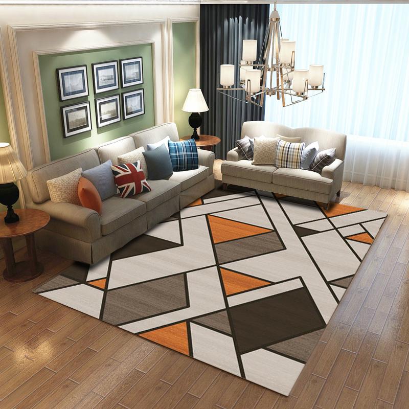 Printed Carpet Bedroom Modern Nordic Big Rug Living Room Decoration Home Rugs and Carpet