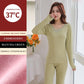 Ladies Thermal Underwear Set Plus Velvet Self-heating German Velvet Thickening Seamless Constant Temperature Body Autumn Clothes Long Pants