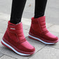 Winter Padded Snow Boots Women's High-top Cotton Shoes Mother Shoes Waterproof Short Boots Ladies Footwear