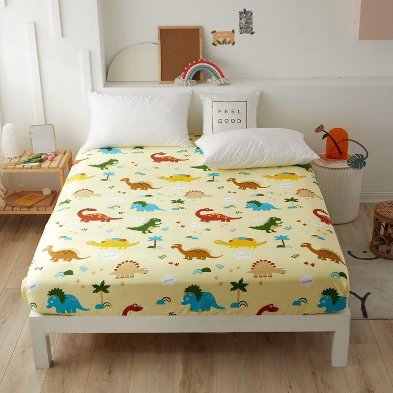 Skin-friendly Non-fading Non-balling Single-piece Bed Sheet Non-slip Multi-specification Bedding Bedspread Protector
