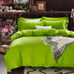 Four-piece Solid Color Fabric Bedding Set