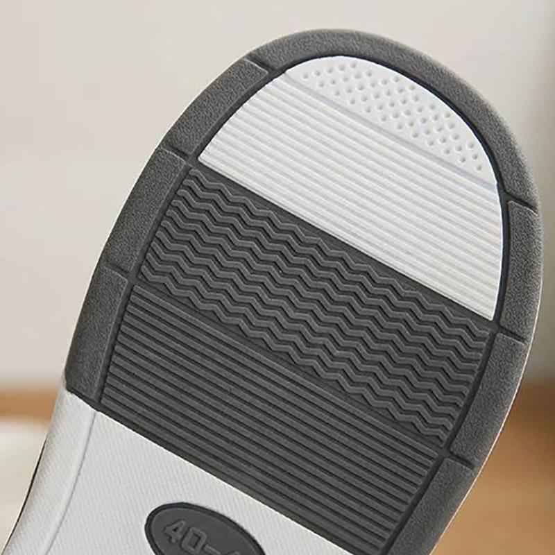 Autumn and Winter Pure Cotton Slippers Indoor Non-slip Soft-soled Shoes Warm Simple Plush Cotton Shoes