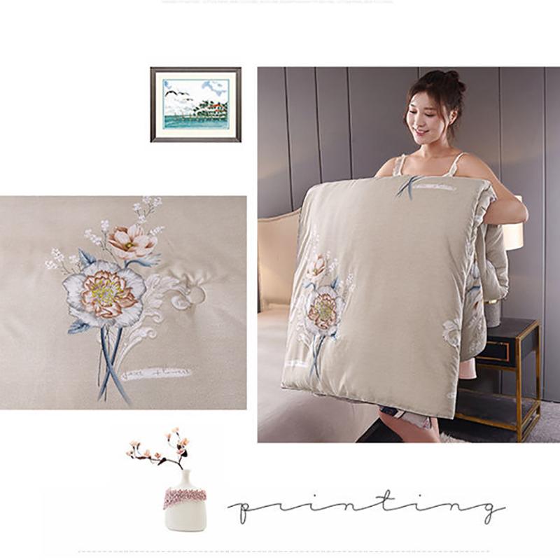 100% Mulberry Silk Quilt Xia Cotton Air-conditioning Quilt Single Double Summer Thin Quilt