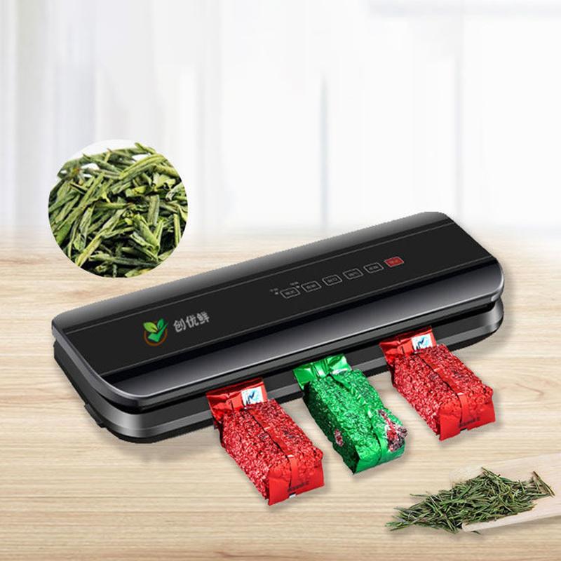 Household Food  Vacuum Sealer  Automatic Commercial Vacuum Sealer Packaging Machine Include 10Pcs Bags