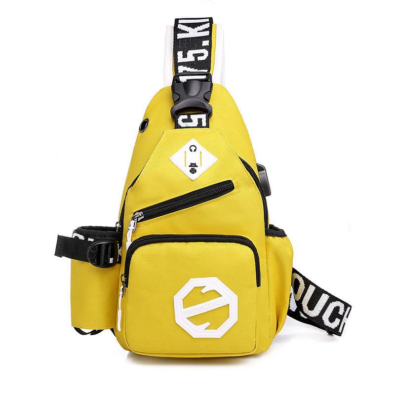 Casual Women's Bag Messenger Small Backpack Trendy Chest Bag Men's Multifunctional Couple Satchel