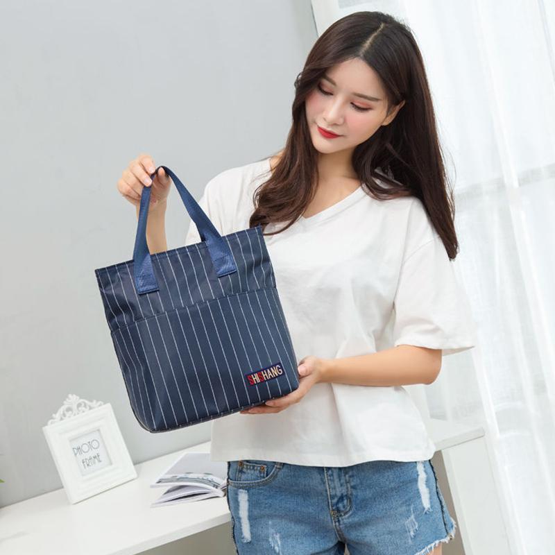 Handbag Ladies Outing Bag Light and Concise Work Small Cloth Bag Fashionable Hand Bag