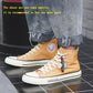 Men Canvas Fashion Brand Casual Shoes Flat for Men Comfortable Lace Up Zapatos Sapatos Youth  Sneakers