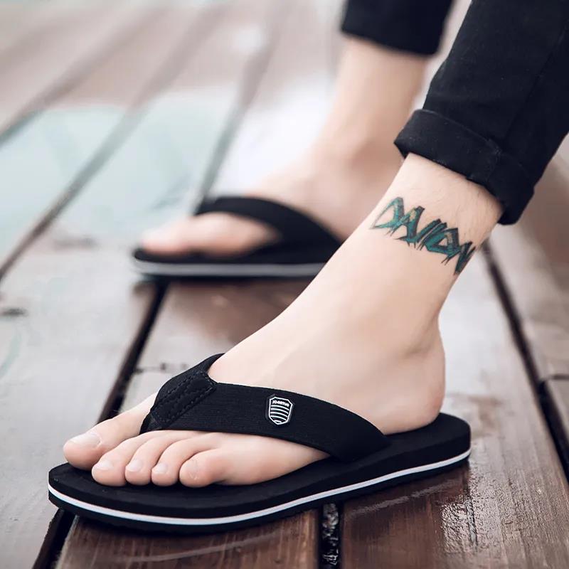 Men's Slippers for Summer Household Non-slip Thick Bottom Indoor Sandals