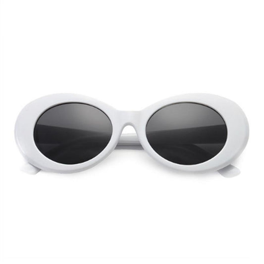 Clout Goggles NIRVANA Kurt Cobain Round Sunglasses Men Women Brand Designer Mirrored Glasses Male Fe